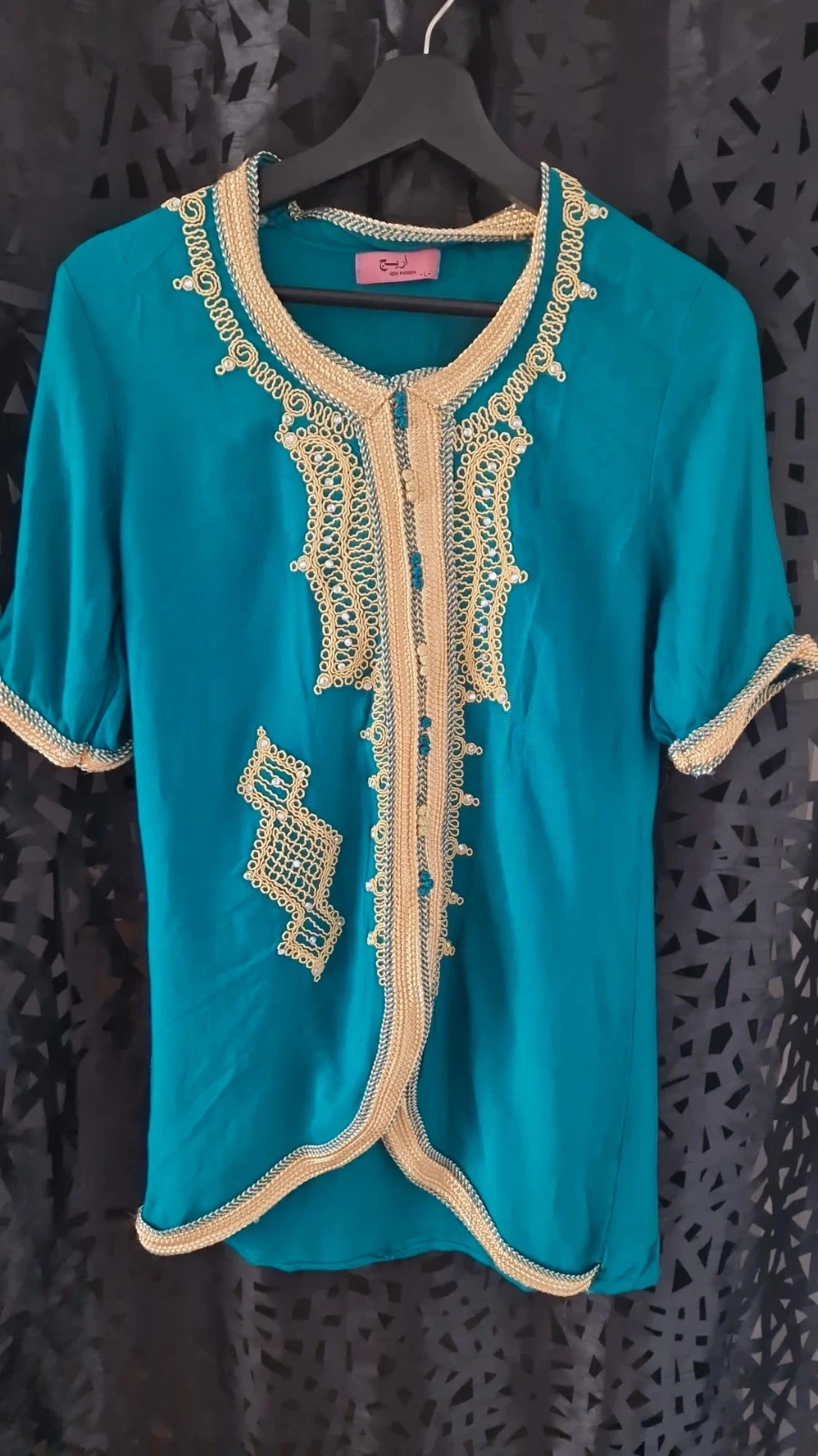 Conjunto tradicional verde esmeralda de Alérie - Tamanho L - Nunca usado – photo 16